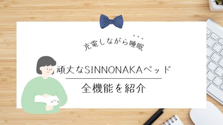 【充電しながら睡眠】ベッドフレーム 頑丈なSINNONAKAベッドの全機能を紹介